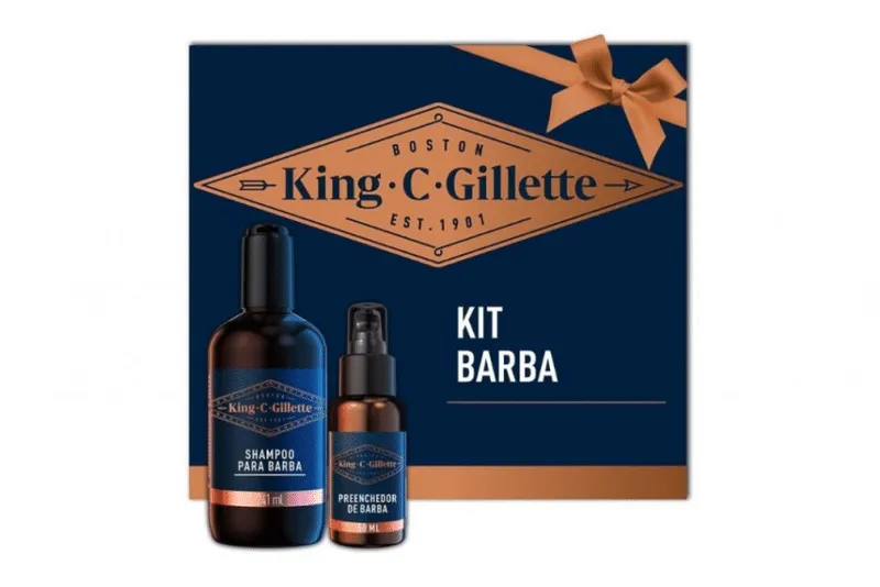 Kit barba King C Gillette