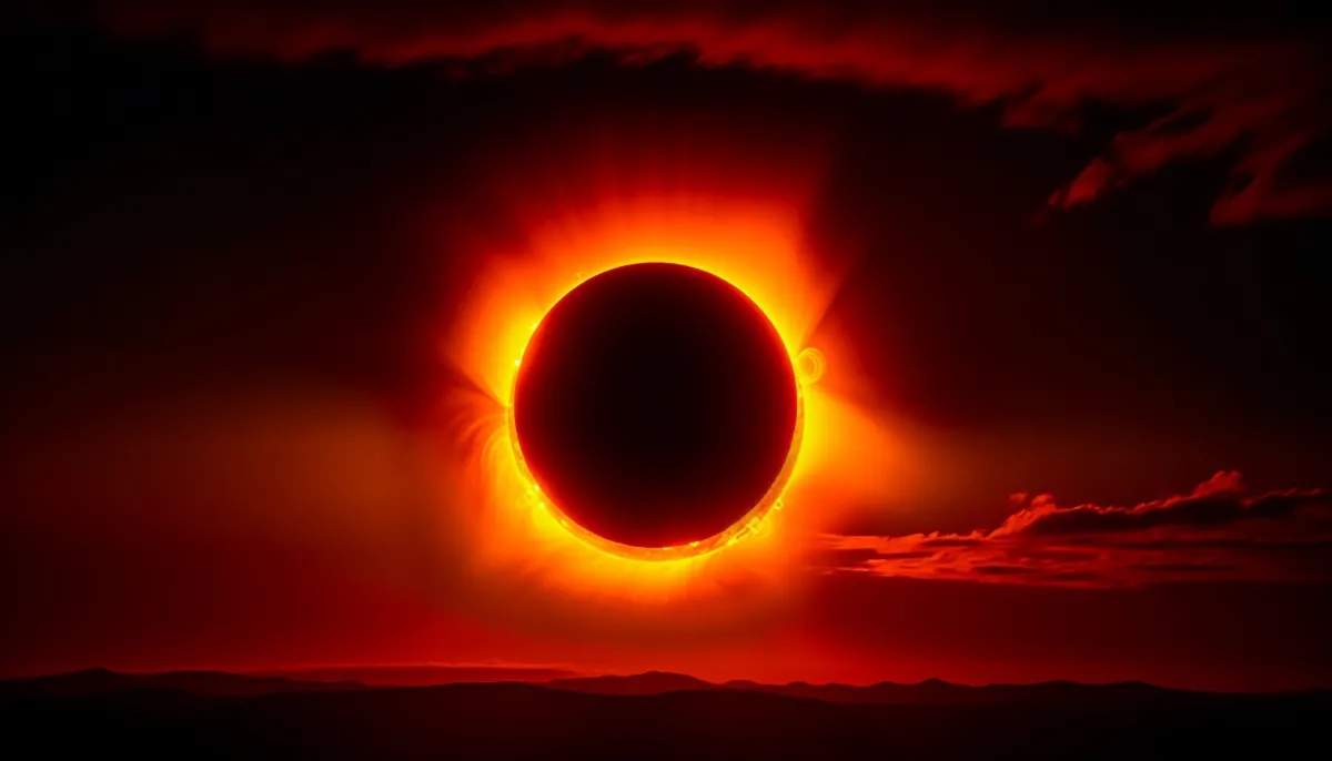 Tirar foto de um eclipse