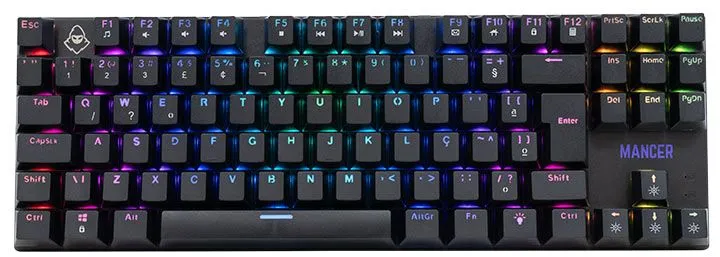 Teclado mecânico gamer Mancer Ghoul MK2