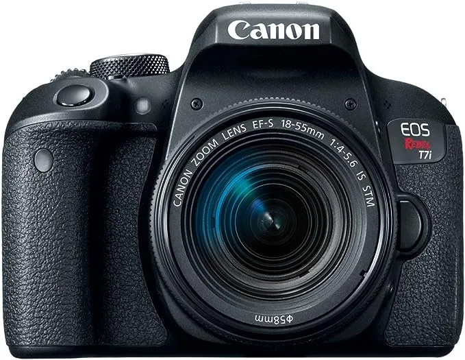 Câmera DSLR EOS Rebel T7i com Lente 18-55mm - Canon