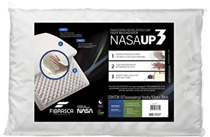 Travesseiro Fibrasca NASA Up 3 Viscoelástico