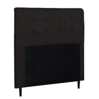 Cabeceira Cama Box Casal King 193cm Luna I02 Suede Marrom - Mpozenato