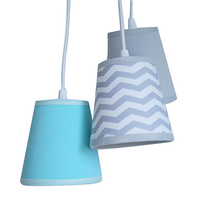 Lustre Pendente Triplo Chevron Baby