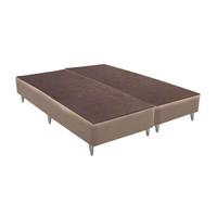 Base para Cama Box King Linen (30x193x203) Bege