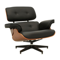 Poltrona Charles Eames Preta