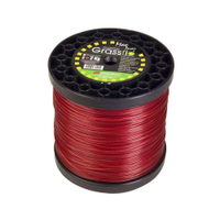 Fio Nylon Cortador Grama Grassfio 2,8Mm 2Kg Vermelho