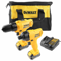 Furadeira e Parafusadeira de Impacto Dck199C2 Dewalt Bivolt