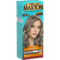 Tinta de Cabelo Maxton Você Imponente Louro Cinza Médio 7.1 KIT_E