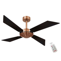 Ventilador Volare Tech New Off Tabaco 127V e Controle Remoto