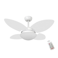 Ventilador Volare Mini Petalo Branco 220V e Controle Remoto