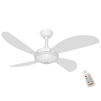 Ventilador Ventax Office Fly Branco 220V Controle Remoto