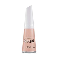 Esmalte Risqué Nude Cremoso Bege Eu Me Beija 8ml