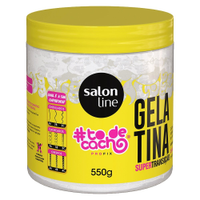 Gelatina Capilar Salon Line To de Cacho Transição Capilar 550g