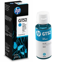 Refil de Tinta HP GT52, Ciano, 70ml, Para Impressora HP Deskjet GT 5822 - M0H54AL