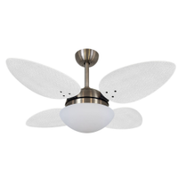 Ventilador de Teto Volare Petalo Palmae Branco 127V