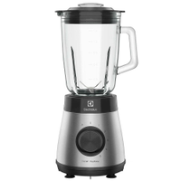 Liquidificador Electrolux EBS30 Aço Inox Escovado/Preto com Copo de Vidro 700W e 5 Velocidades - 220V