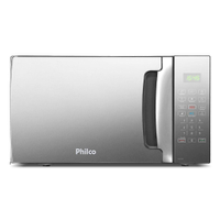 Microondas Philco PMO30EP 28 Litros Preto Com Porta Espelhada 1400w - 110V