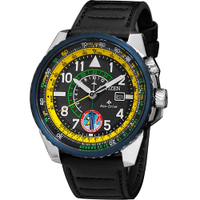 Relógio Citizen Masculino Eco-Drive Esquadrilha da Fumaça BJ7139-10E