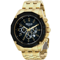 Relógio Seculus Masculino Chronograph 44077GPSVDA1