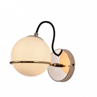 Arandela Dover Dourado G9 - Hevvy Iluminação