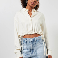 Camisa Cropped Amarração