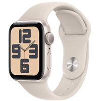 Apple Watch SE (GPS 40 mm) Caixa Estelar de Alumínio Pulseira Esportiva Estelar P/M