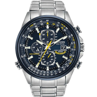 Relógio Citizen Masculino Blue Angels Eco-Drive AT8020-54L