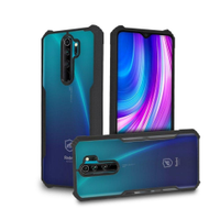 Kit Capa case capinha Dual Shock x e Pelicula Nano Vidro para Xiaomi Redmi Note 8 pro - Gs