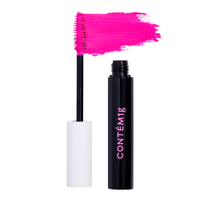 Máscara para cílios colorida pink vibes 10g contém 1g único