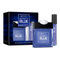 Kit Infinity Blue Deo Colonia Phytoderm 95Ml + Miniatura 20Ml Masculino Único