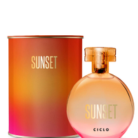 Deo colonia sunset 100ml lata único