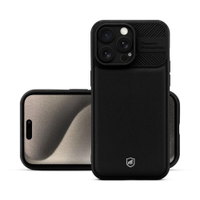 Capa case para iPhone 15 Pro - Symetric Preta - Gshield