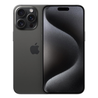 IPhone 15 Pro Max Apple (1TB) Titânio Preto, Tela de 6,7, 5G e Câmera de 48MP