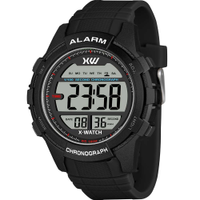 Relógio Digital X-Watch Masculino Esportivo XMPPD705BXPXXW