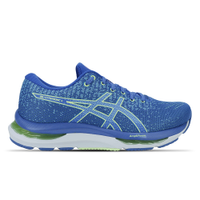 Tênis ASICS GEL-Hypersonic 4 - Feminino - Azul com Branco e Verde