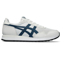 Tênis ASICS Tiger Runner II - Masculino - Branco com Azul e Preto