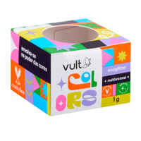 Vult colors ecoglitter prata paetê 1g