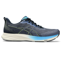 Tênis ASICS Dynablast 4 - Masculino - Cinza com Branco e Azul