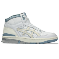 Tênis ASICS EX89 MT - Unissex - Branco e Creme com Cinza e Azul