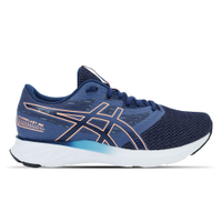 Tênis ASICS Fuzeblast SE - Feminino - Azul Marinho com Azul e Branco