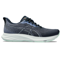 Tênis ASICS Dynablast 4 - Feminino - Cinza e Azul com Branco e Verde