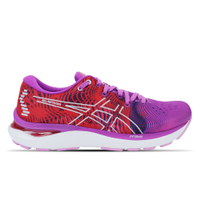 Tênis ASICS GEL-Meteora - Feminino - Rosa com Vermelho e Branco