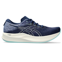 Tênis ASICS Evoride Speed 2 - Feminino - Azul Marinho com Creme e Verde