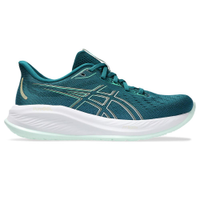 Tênis ASICS GEL-Cumulus 26 - Feminino - Verde com Branco