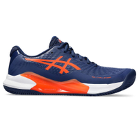 Tênis ASICS GEL-Challenger 14 Clay - Masculino - Azul Marinho e Laranja