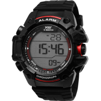 Relógio Digital X-Watch Masculino Esportivo XMPPD730BXPXXW