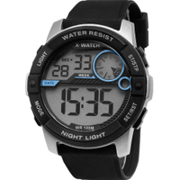 Relógio Digital X-Watch Masculino Esportivo XMPPD746BXPXXW