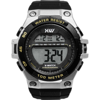 Relógio Digital X-Watch Masculino Esportivo XMPPD759BXPXXW