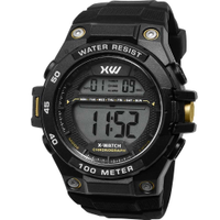 Relógio Digital X-Watch Masculino Esportivo XMPPD758BXPXXW