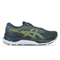 Tênis ASICS GEL-Hypersonic 4 - Masculino - Cinza com Amarelo e Azul